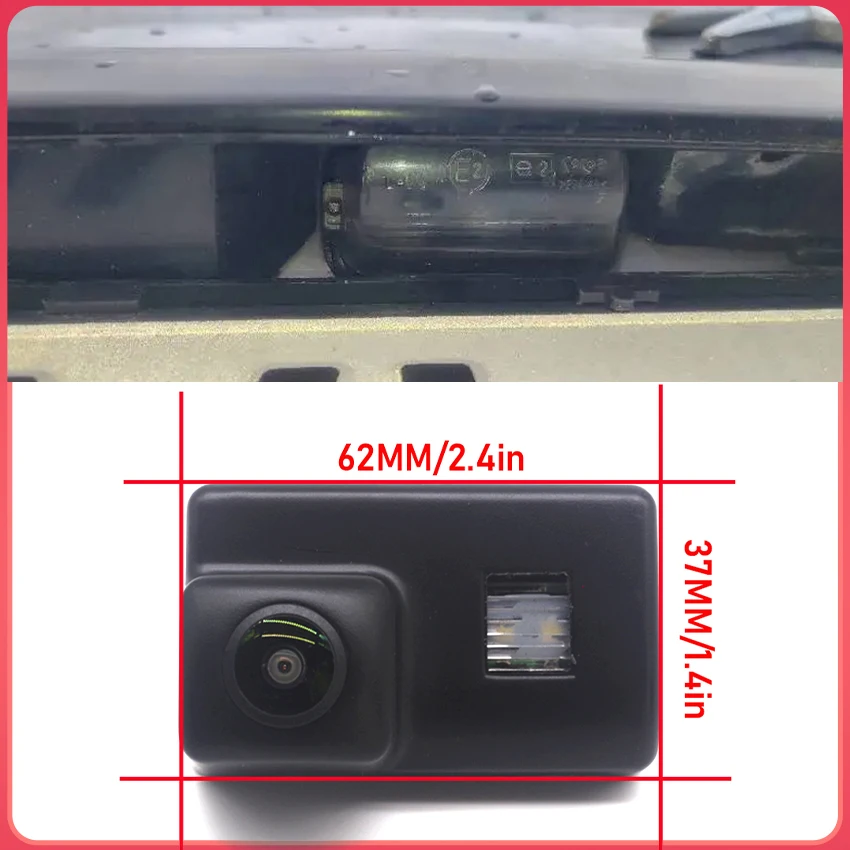 140° Car Rear View Back Up Camera For Peugeot 207 Sedan 206 1998~2012 Full HD CCD Night Vision Reverse Parking Camera Waterproof