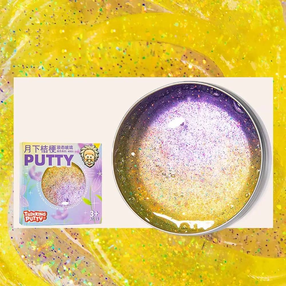 Budidaya kreatif Slime Crystal Clay tidak beracun Hands-on Ability Slime kristal Puree buah berbusa kristal Slime mainan anak