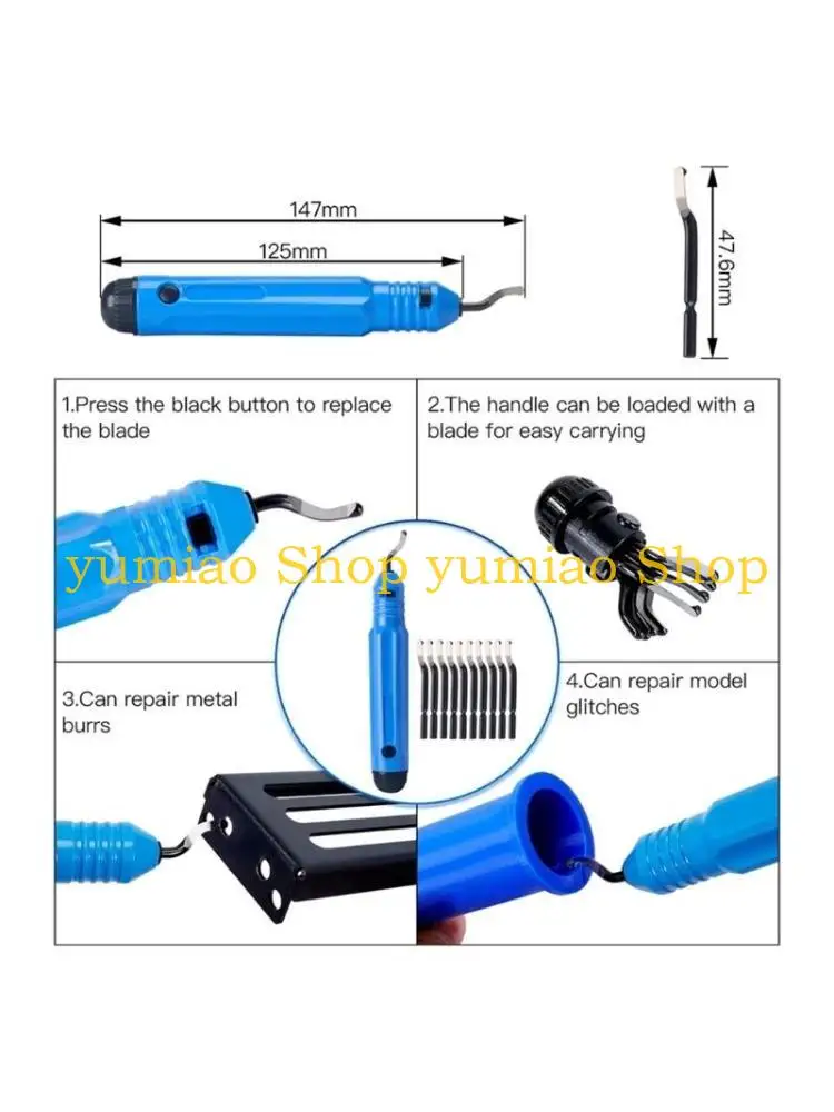 587B Deburring Tool Trimming Knife Edges Cutter Files Deburring 3D Printer Part