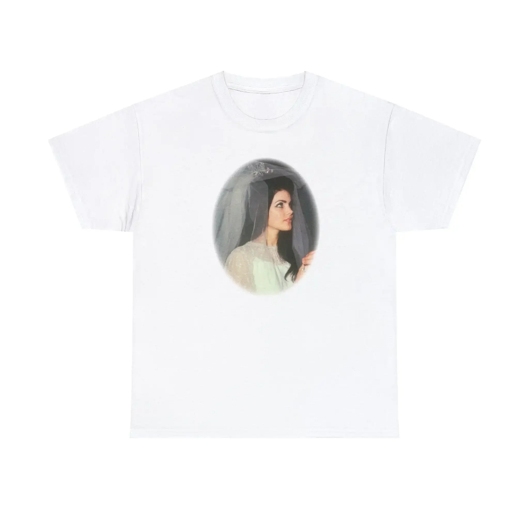 

Priscilla Presley Directed by Sofia Coppola Oval Unisex Heavy Cotton Tee