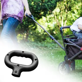 Wagon Cart Push Handle Replacement Portable Trolley Handle for Camping Wagon Outdoor Beach Shopping Cart Collapsible Wagon Cart