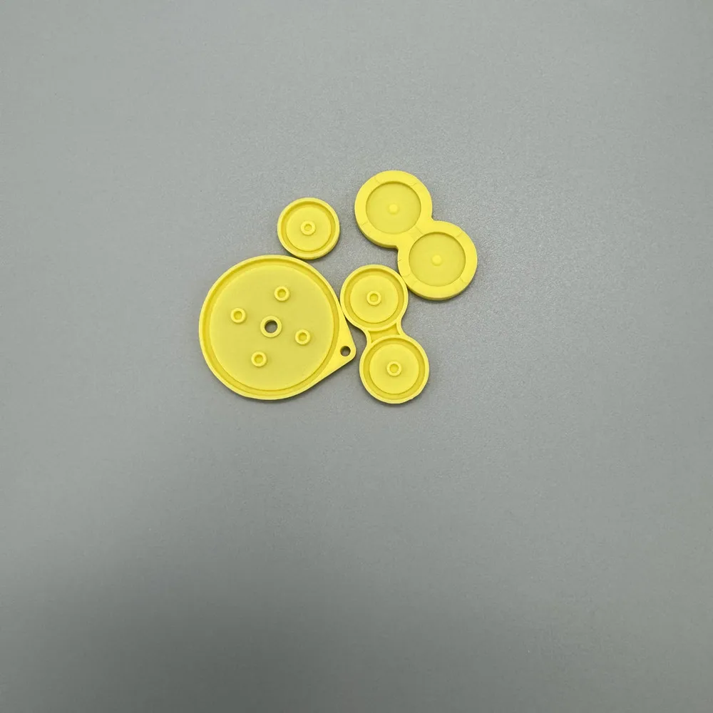 Color high quality game accessory rubber pads button silicon pads for Gameboy ADVANCE SP GBASP