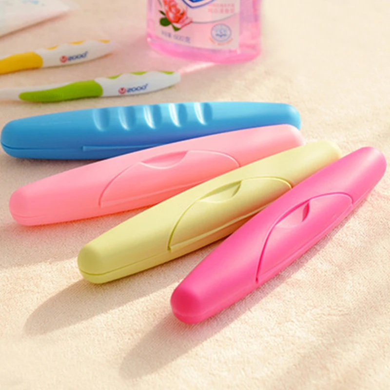 Travel Portable Toothbrush Box, Breathable Toothbrush Storage Box, Frosted Dustproof Toothbrush Protection Box, Toothbrush Cover