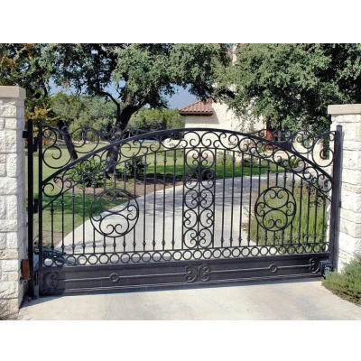 

Hot Selling Iron Gate Design For Small House Iron Gate Prices Wrought Iron Gate