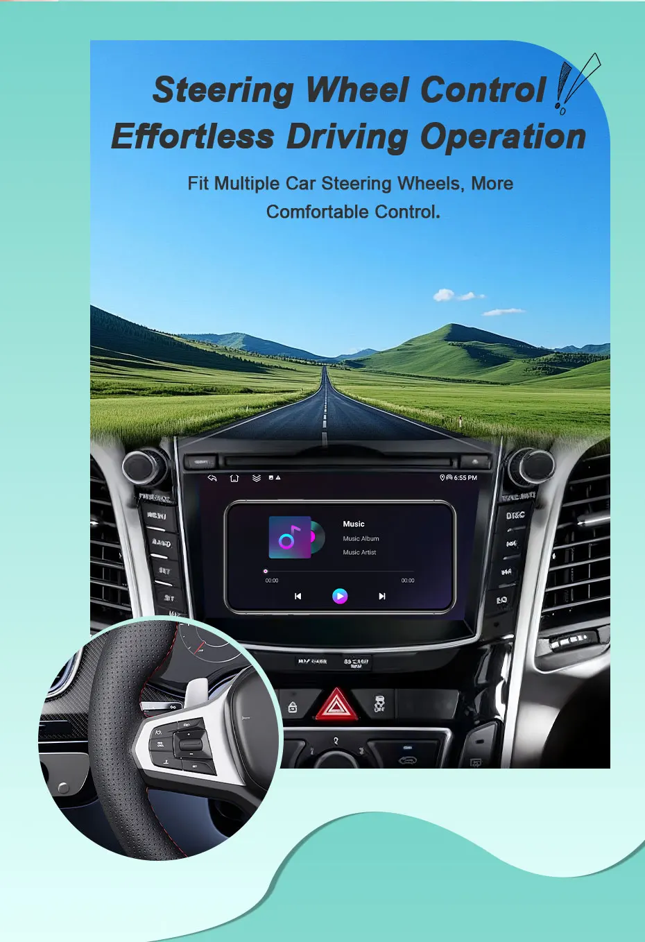 For Ford Fiesta Mk4 Mk5 Focus Mk1 Mondeo Mk2 Mk3 Fusion Transit Connect Ranger Puma Galaxy Mk1 Escort Mk6 Radia Player 6.86" 4G