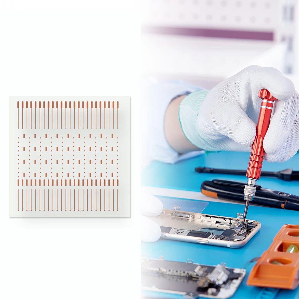 208 Dot Repair Spots Dot-Repairing Soldering Lug Patch Copper Solder Lugs for Microsoldering Jumpwire Phone Repair