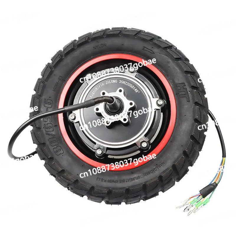 

Folding electric scooter accessories 800W rear wheel motor hub with pneumatic off-road tires