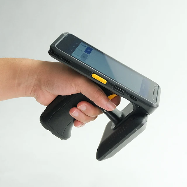 Manufacturers Android PDA Barcode Scanner IP67 64GB 128GB UHF RFID Reader Handheld Products in Stock