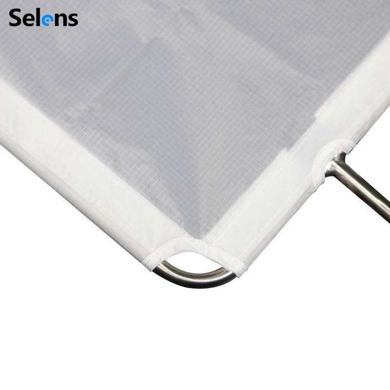 Selens Meking برو فيديو ستوديو 45x60 سنتيمتر المقاوم للصدأ العلم لوحة عاكس الناشر Fotografia Acessorios كاميرا استوديو الصور