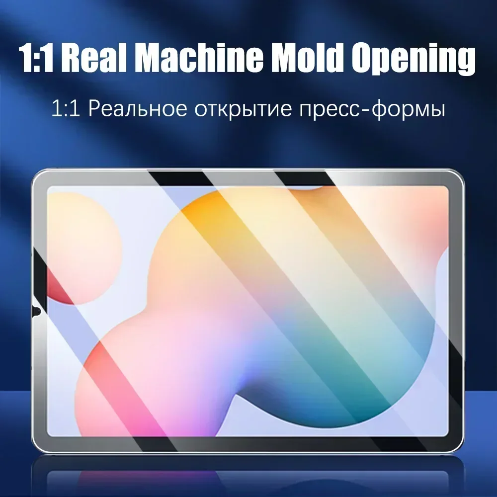 Protector de pantalla HD a prueba de arañazos, vidrio templado para Samsung Galaxy Tab S6 Lite 10,4, 2024, 2020, 2022, película protectora de pantalla, 2 uds.