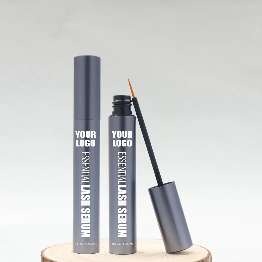 5ml Private Label Wimpergroei serum Aangepast logo Langdurig groeiserum Stevige natuurlijke softy make-up Groothandel Wreedheidsvrij