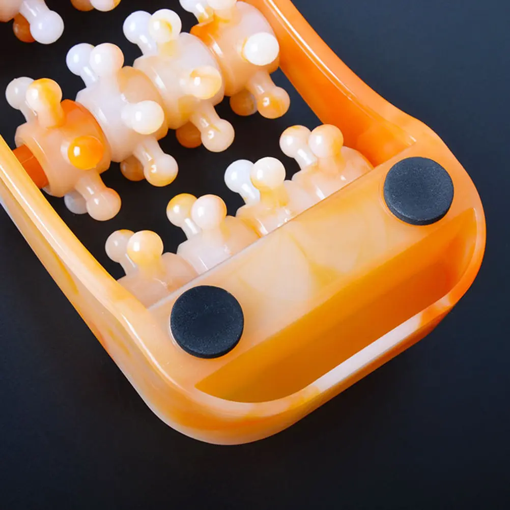 

Набор из 2 массажных роликов для стоп, пластиковый, для поддержки свода стопы, снятия боли при плантарном фасциите, для расслабления мышц и суставов, компактный