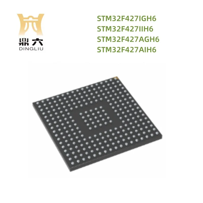 

STM32F427IGH6 STM32F427IIH6 STM32F427AGH6 STM32F427AIH6 Microcontroller IC 32-Bit 176UFBGA