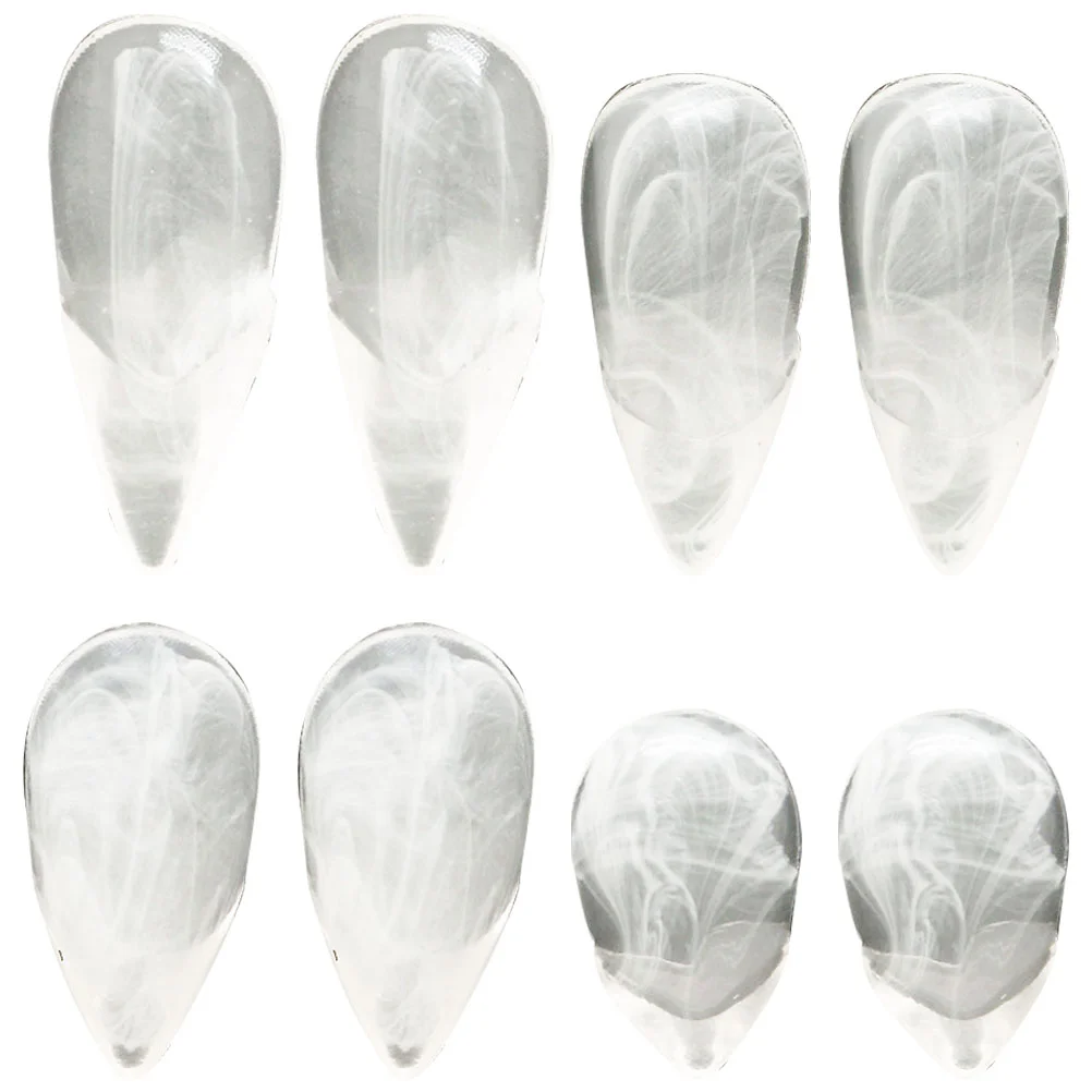 4 pares de dentes falsos vampiro fang cosplay dentes cosplay festa adereços halloween falso fang vampiro dentaduras