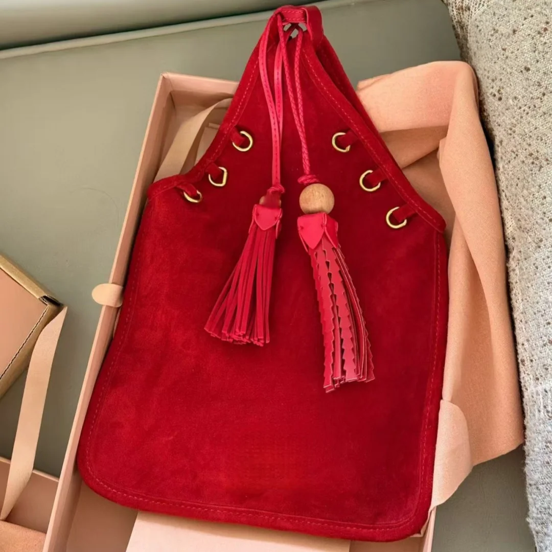 

Real Leather high-quality Women's bag 2025 new high-grade summer retro fashion simple and light seaside travel matte handbag