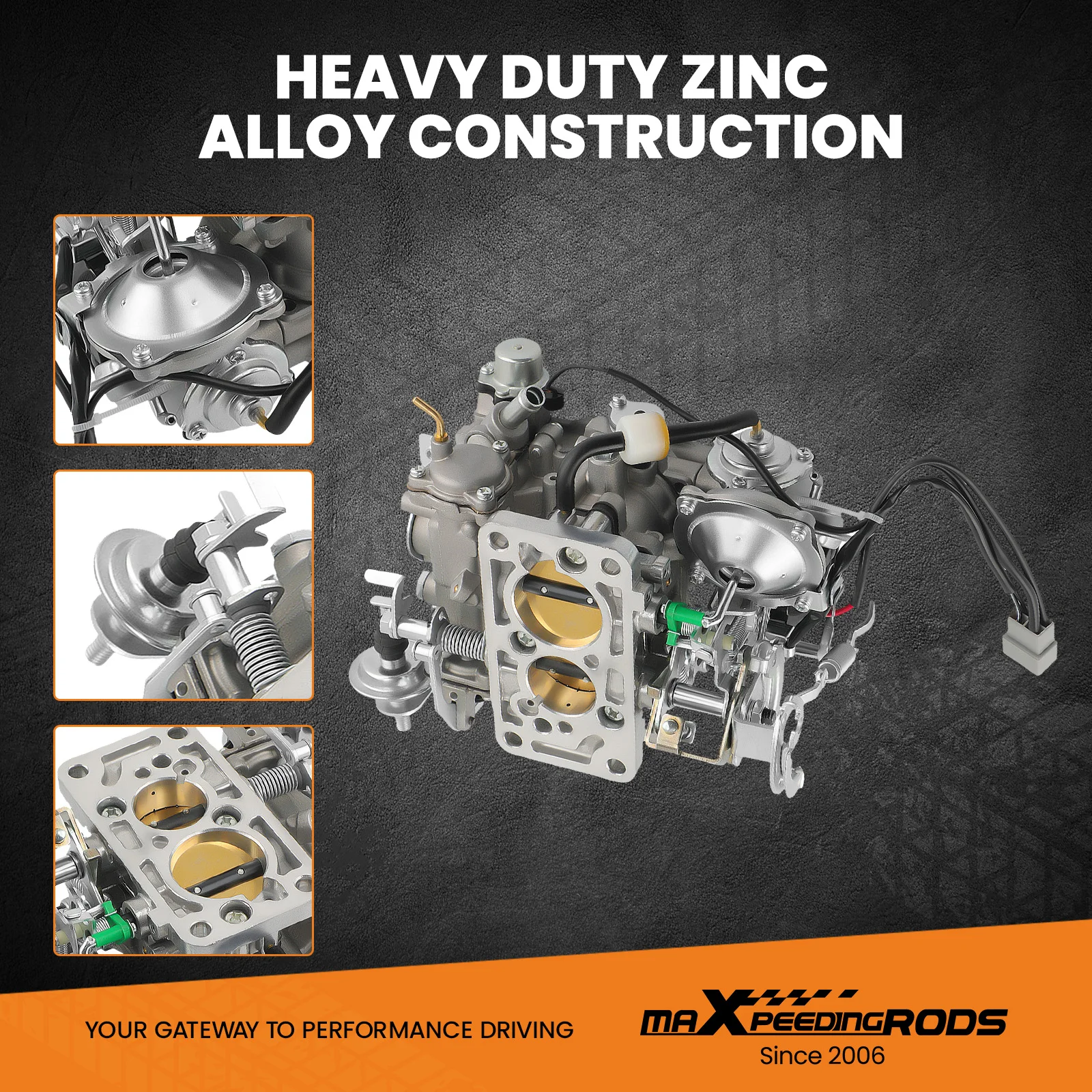 คาร์บูเรเตอร์สําหรับ Toyota Hiace Corona 4Runner Carby 1RZ 2RZ เครื่องยนต์ 21100-75030 2110075030