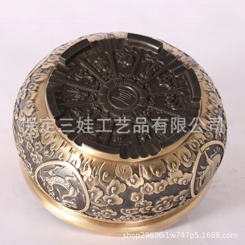 Twelve Zodiac Signs, Four Divine Beasts, Treasure Basin, Incense Burner for Home Living Room Worship, Wholesale from Manufacture