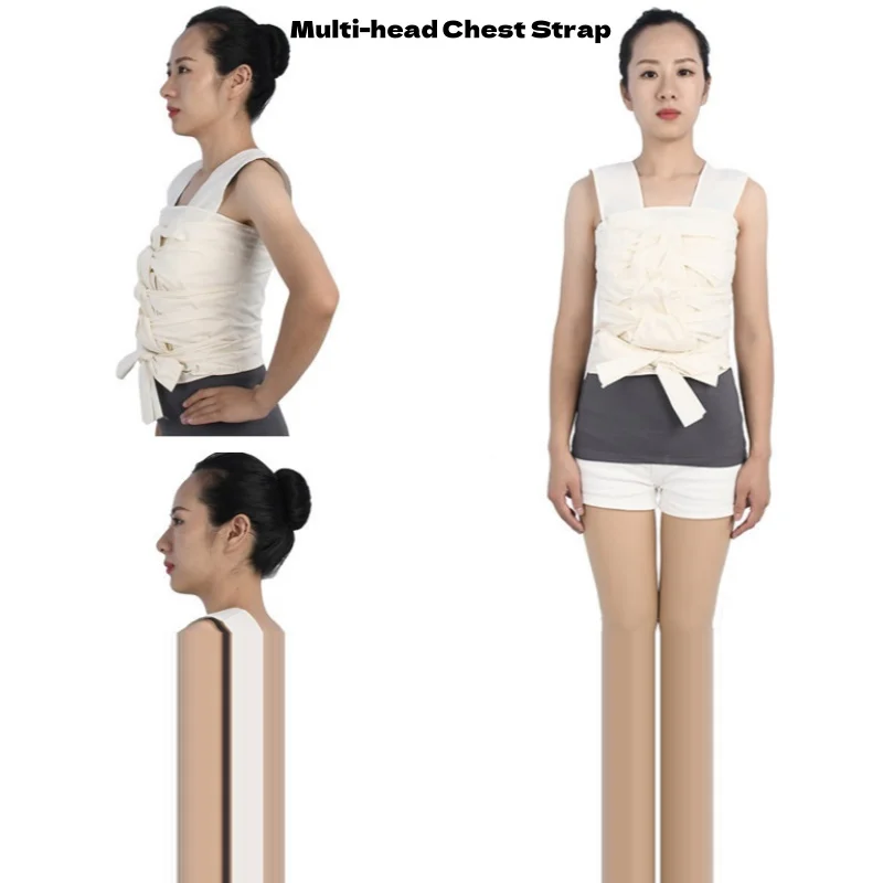 3 Styles Multi-head Chest Strap/Abdominal Strap for Postoperative Bandaging Cesarean Recovery Pain Relief and Waist Protection