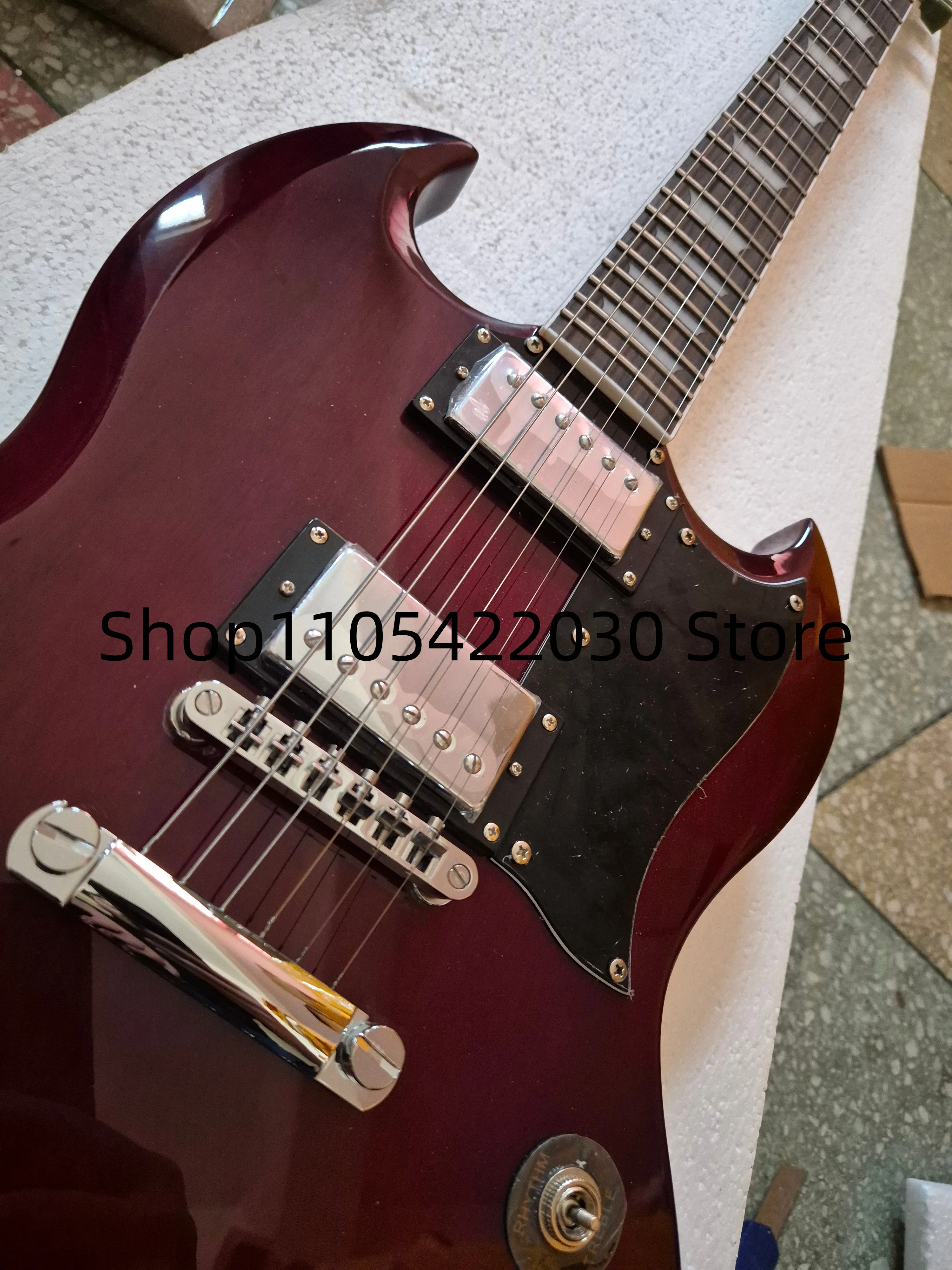 （5-9 days can et it)6string rosewood fretbord custo.m Maple Sta.nda.rd Electric Guitar  A01