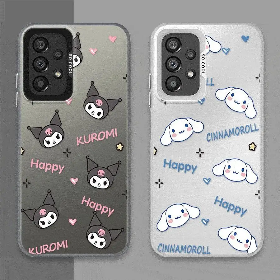 

Sanrio Hello K-Kitty Phone Case for Galaxy A15 A52 A72 A72 4G 5G A25 A52s A53 A54 A55 A73 A73 5G A51 4G bag