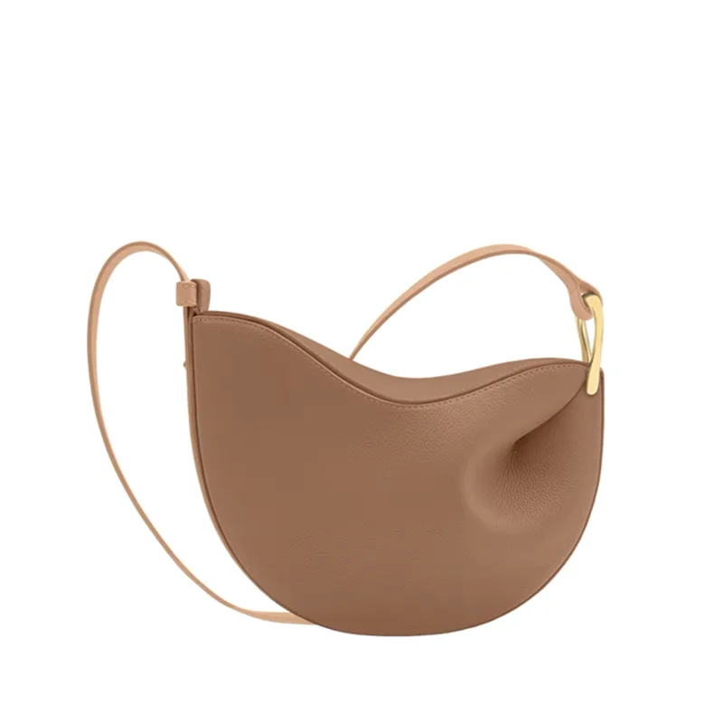 New INS Populare Single Shoulder Crossbody Leather Saddle Bag