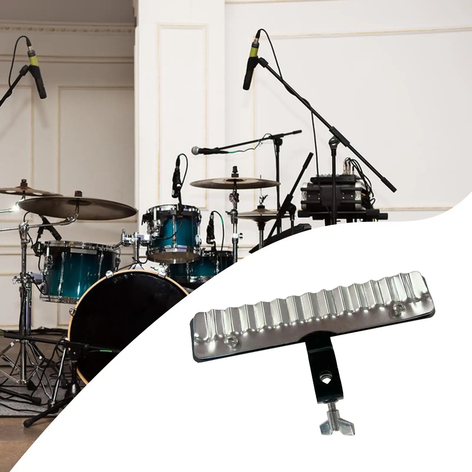 Percussion Crasher Easily Mountable for Percussion Rigs and Drum Set