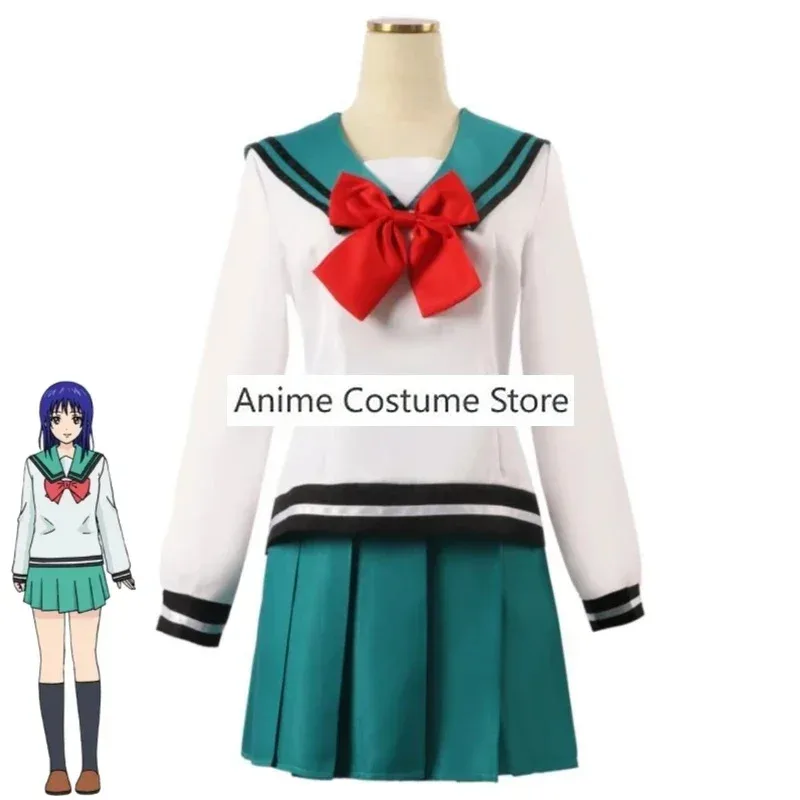 Anime Saiki Kusuo Teruhashi Kokomi The Disastrous Life Of Saiki K Cosplay Costume Wig School Jk Uniform Halloween Role Play Suit