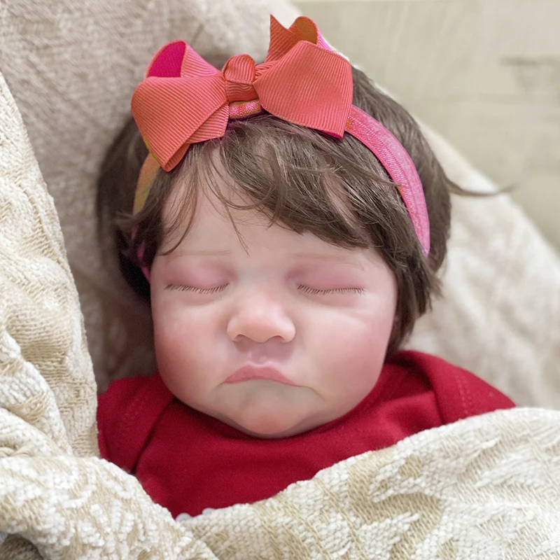 Levi Muñeca de tela para recién nacido – Tacto suave y piel 3D