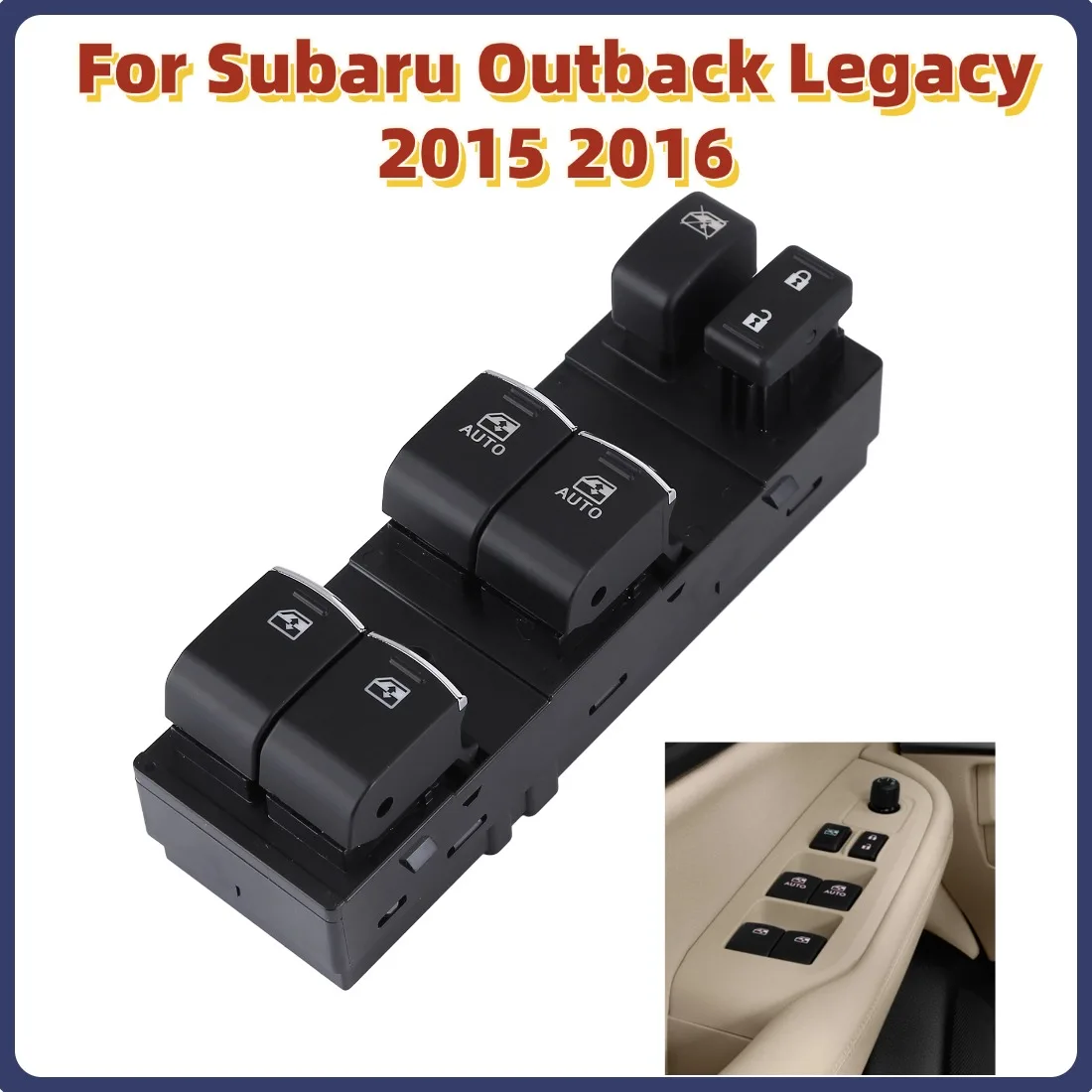 

Car Driver Door Power Window Switch 83071AL05A For Subaru Outback Legacy 2015 2016 2.5L 3.6L Automotive Accessories