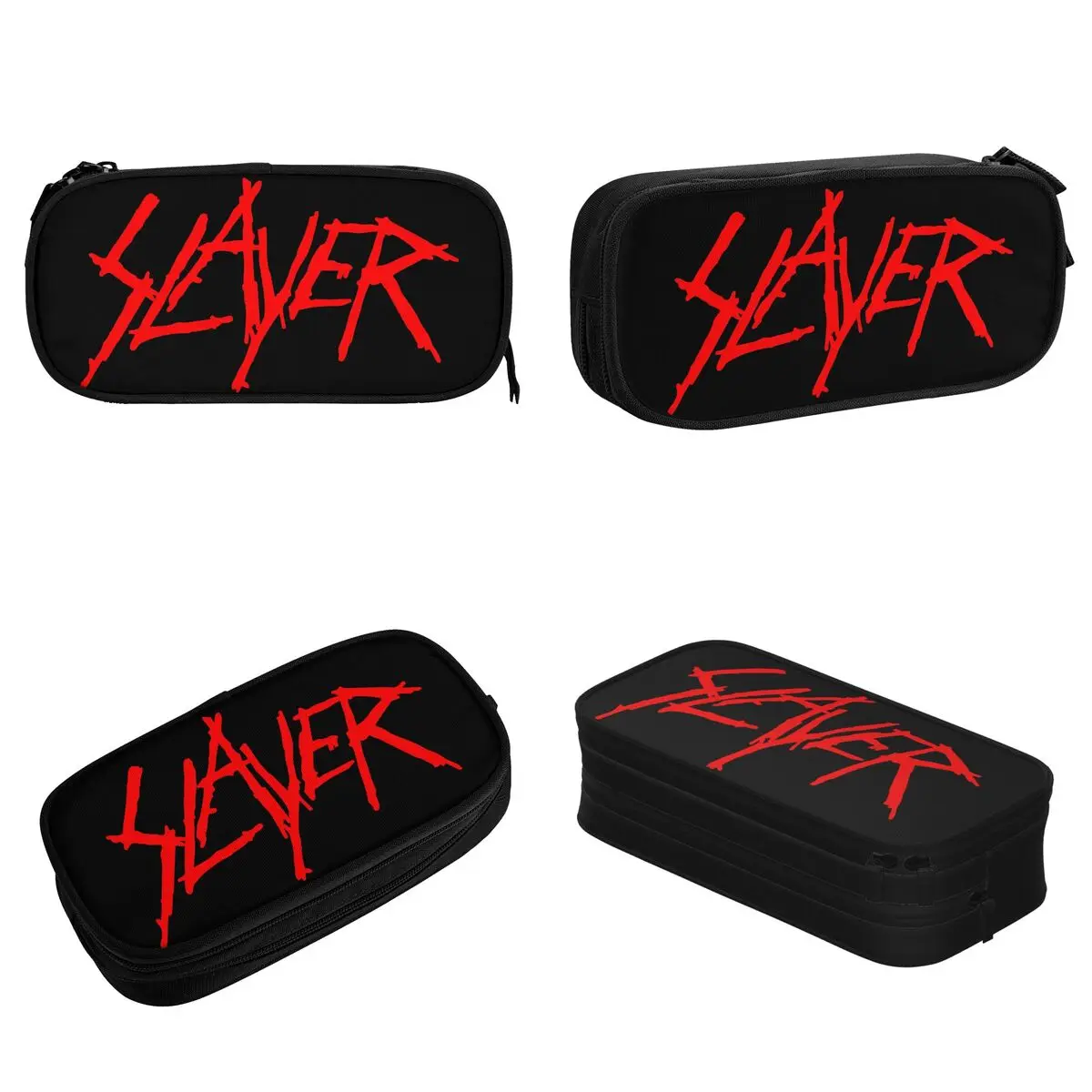 Slayers Logo Pencil Case New Pen Bags for Student Large Storage Office Cosmetic Pencilcases