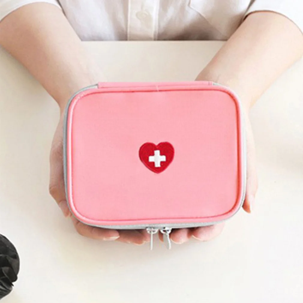 Mini Portable First Aid Kit Bag For Travel Medicine Package Emergency Kit Bags Medicine Storage Bag Small Organizer Dropshipping