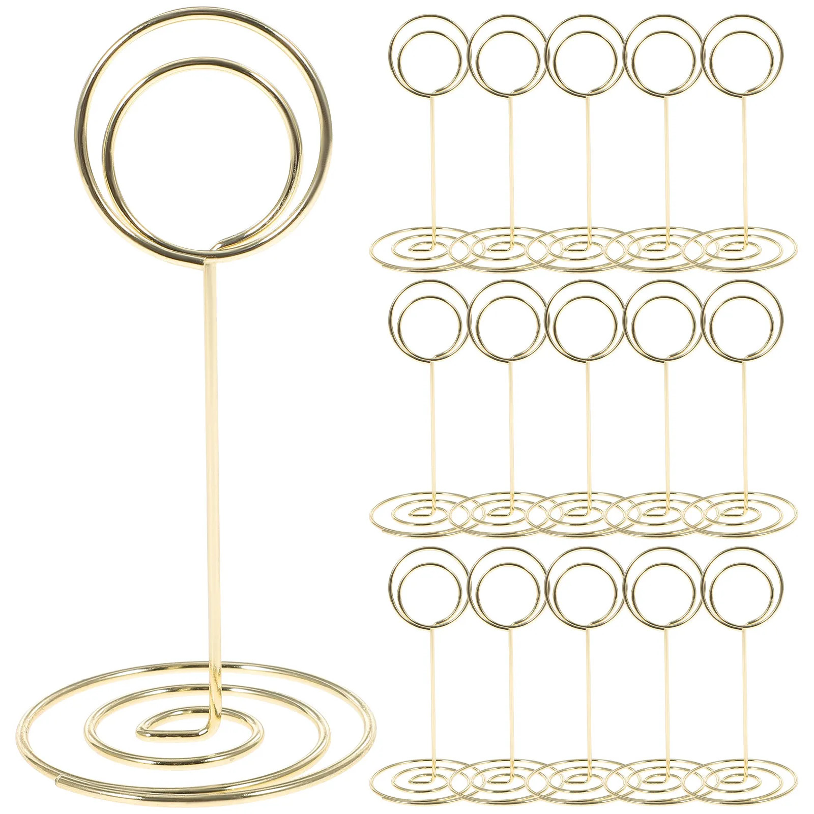20Pcs Premium Iron Sign Holder Clip Rust Resistant Smooth Finish Price Display Clip for Shopping Malls Supermarkets Labels