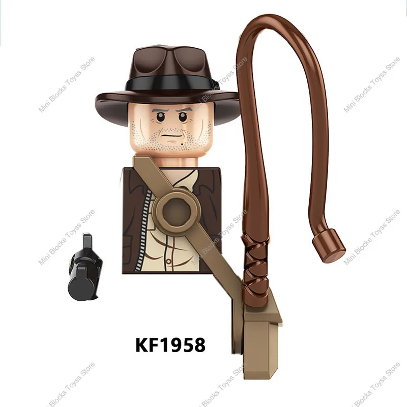 KF6190 WM6026 Filmler Indiana Jones Ve Kader Arama Helena Bebek Mini Aksiyon Figürleri Oyuncak oyuncak inşaat blokları