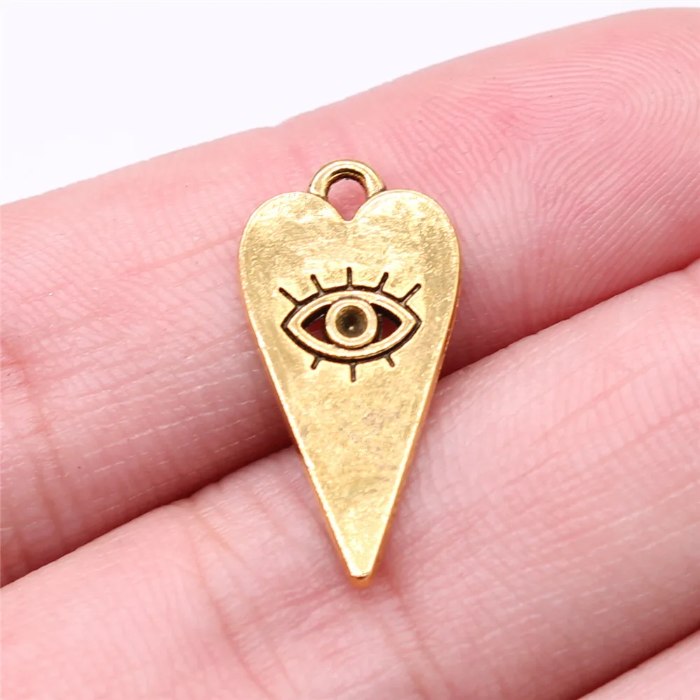 20pcs Witch Evil Eye Charms, DIY Jewelry Making