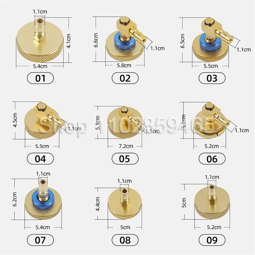 17PCS Oil Pump Connector For Tesla Benz BMW Audi Brake Fluid Adapter Car Brake Fluid Exchanger Connector