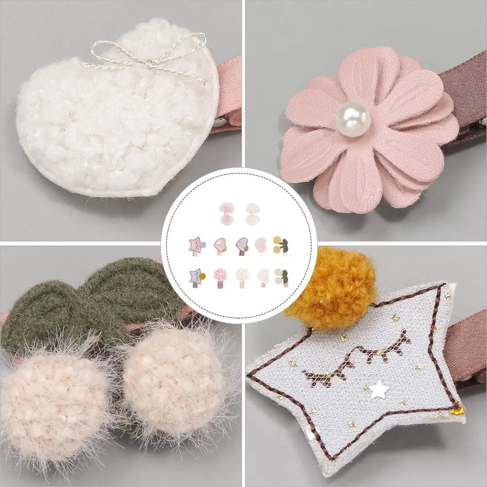 

10 шт., детские аксессуары для волос, красочные прочные заколки для волос для маленьких девочек, креативные заколки для волос, модные аксессуары для волос для детей