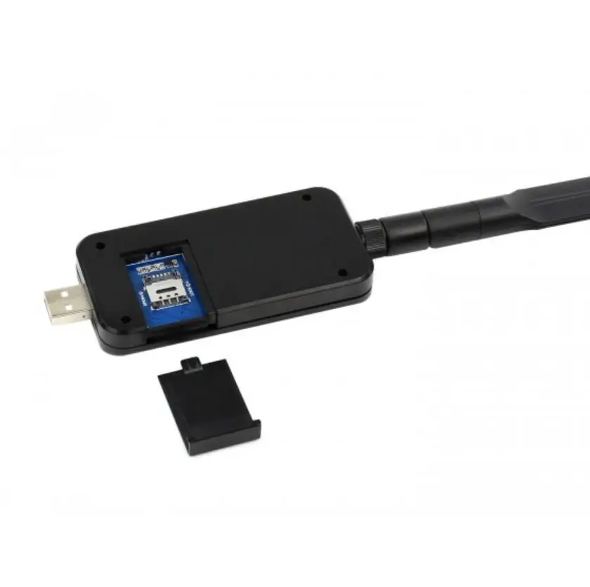 SIM7600G-H 4G USB DONGLE With Antenna, Industrial Grade 4G Communication And GNSS Positioning Peripheral, Global Band Support