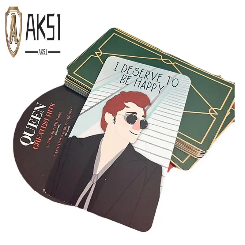 

AK51-20 PCS Affirmation Cards Good Omens Affirmation Deck Christmas Gift For Women Mindful Affirmation Cards 4.72X3.15Inch