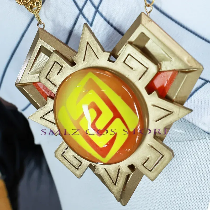 CyXilonen Cosplay Game Genshin Impact زي موحد ذيل Xilonen شعر مستعار مجموعة إكسسوارات حفلة الهالوين للعب الزي للمرأة