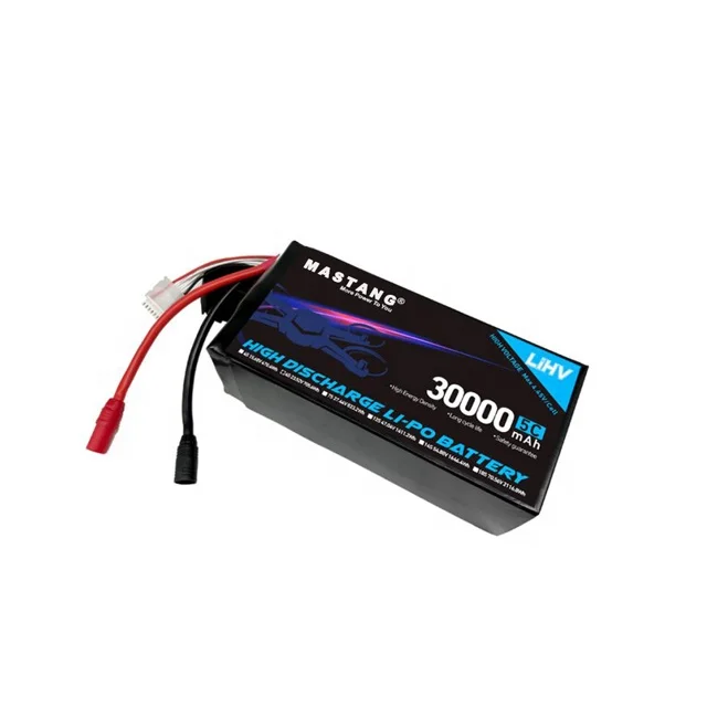 

High Capacity Agricultural Plant Protection Lipo Battery 30000mah 20000mah 10000ah 5c Rc Li Polymer Battery 23.52V 6S