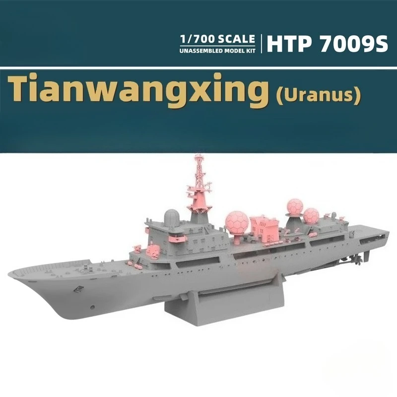 1/700 815G-class Uranus Electronic Reconnaissance Ship Model Kit DIY Hand-assembled Plastic Boat Model Toy Adult Assembly Ship