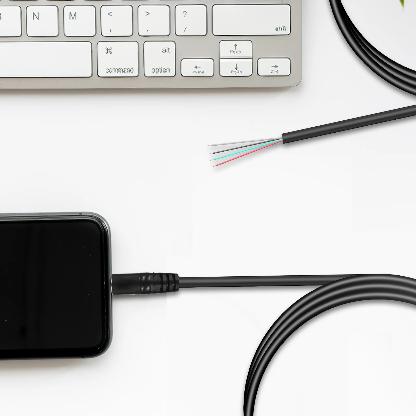 

8Pcs Plug Set Versatile Replacement Audio Cables 3.5mm Stereo Male Female Plug for Digital Devices Speaker Microphone Laptop