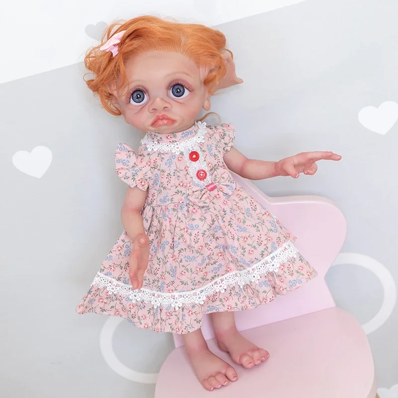 

16inch Bebe Reborn Doll Reborn Fairy Tinky Elf Full Body Soft Silicone Baby Waterproof Bath Toy Collectible Art Doll Gift