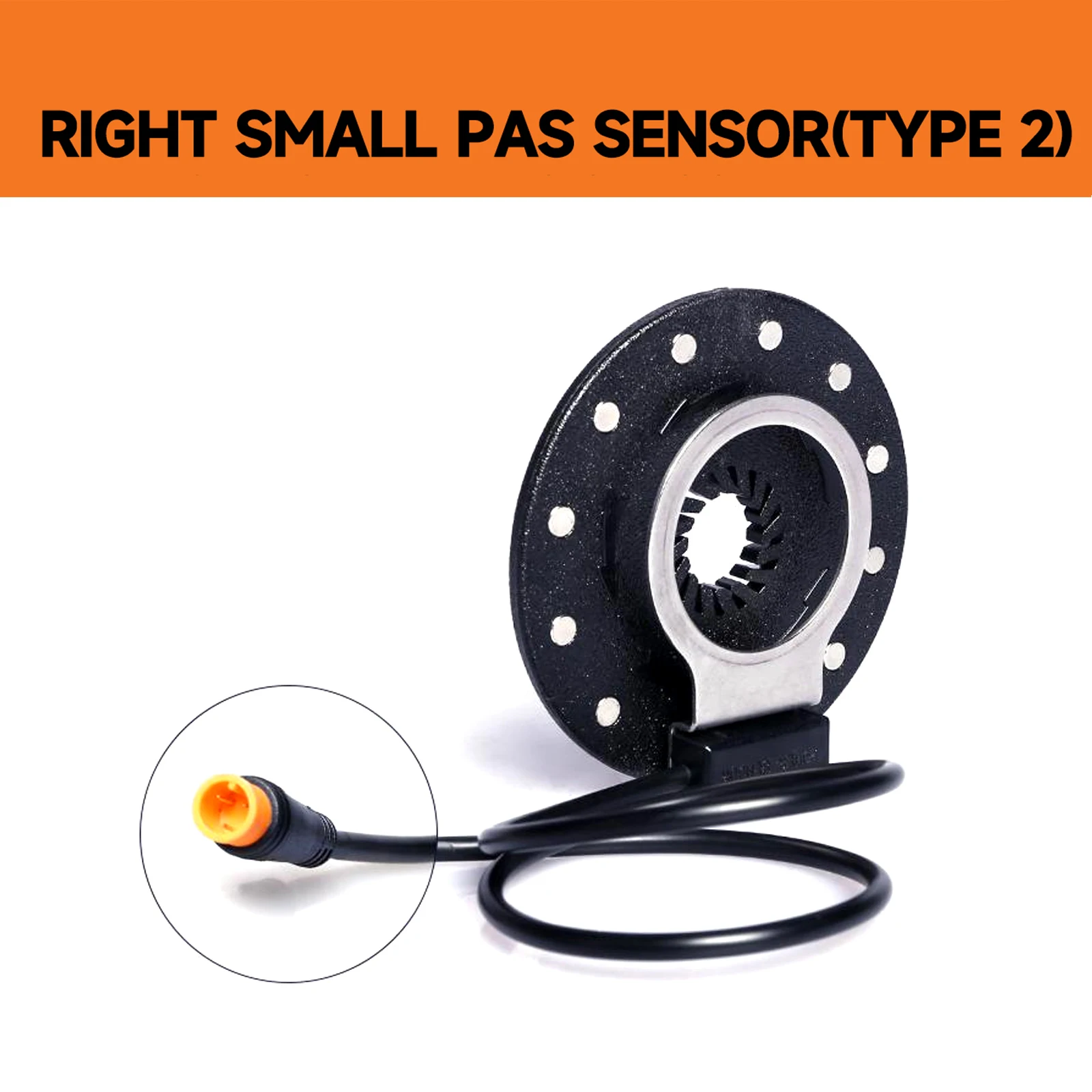 Waterproof Electric Bicycle Pedal Assist Sensor E bike Double Hall 12 Magnet Left/Right Side PAS System DIY eBike Modified Parts