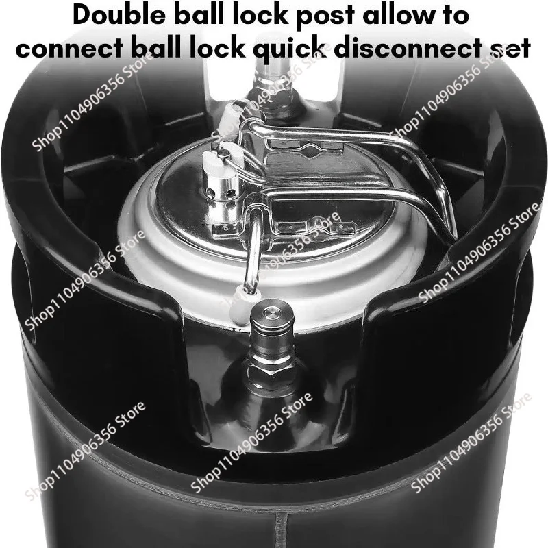 for New  Coke Barrel 6.5L/10L/19L Pepsi Barrel 5 Gallon Pepsi Barrel Home Brewing Beer Two-round