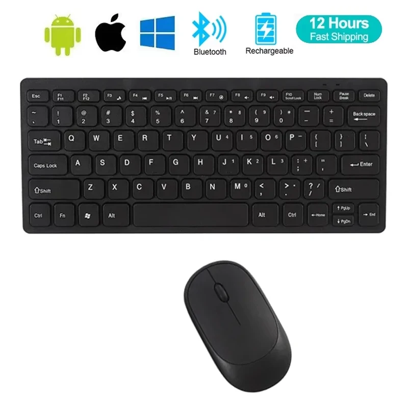 

Беспроводная Bluetooth-клавиатура-мышь для IOS, Android, Windows, планшета для iPad Air Mini Pro, японская, корейская, клавиатура для iPad, мышь