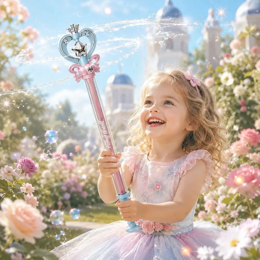 Creative Sparkling Spray Water Splashing High-Pressure Fairy Water Photography Romantic Pull-Back Interactive Games