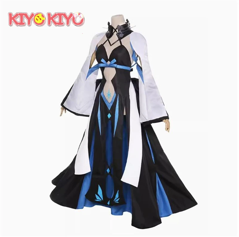 KIYO-KIYO Fate /Grand Order Morgan Cosplay Costume FGO Morgan Dress Halloween Costumes Party Dress Female