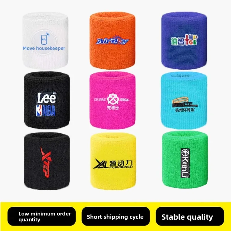 Lightweight Breathable Sweat Absorbing Wrist Guard for Tennis Basketball Fitness Unisex Sports Towel Wristband Protective