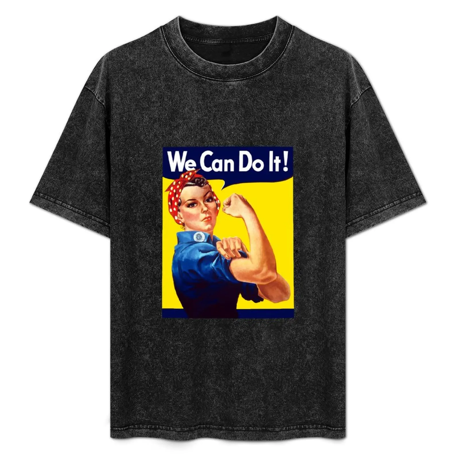 

Rosie The Riveter - We Can Do It T-Shirt Big and Tall Loose Fit T-Shirt